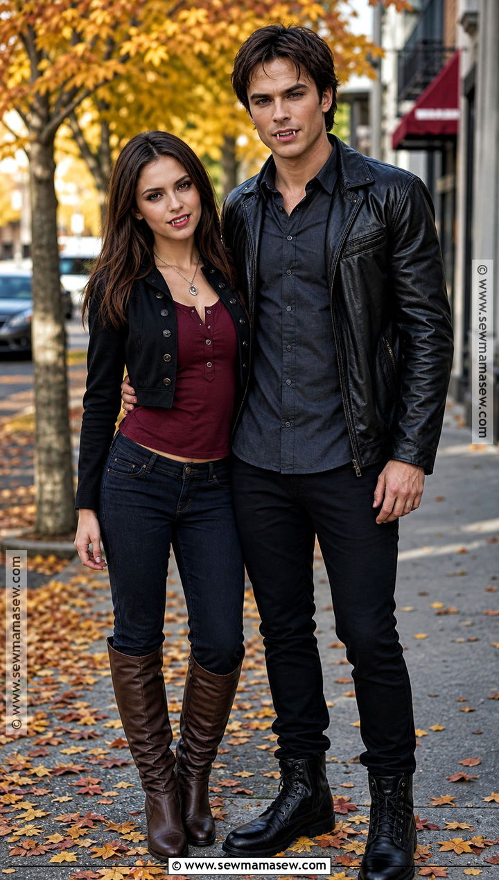 Damon And Elena Couple Costume - 30 tvd halloween costumes