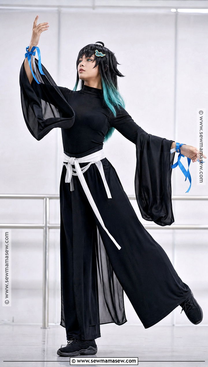 Dance Tokito Cosplay With Flowing Ribbons - 35 tokito cosplay ideas