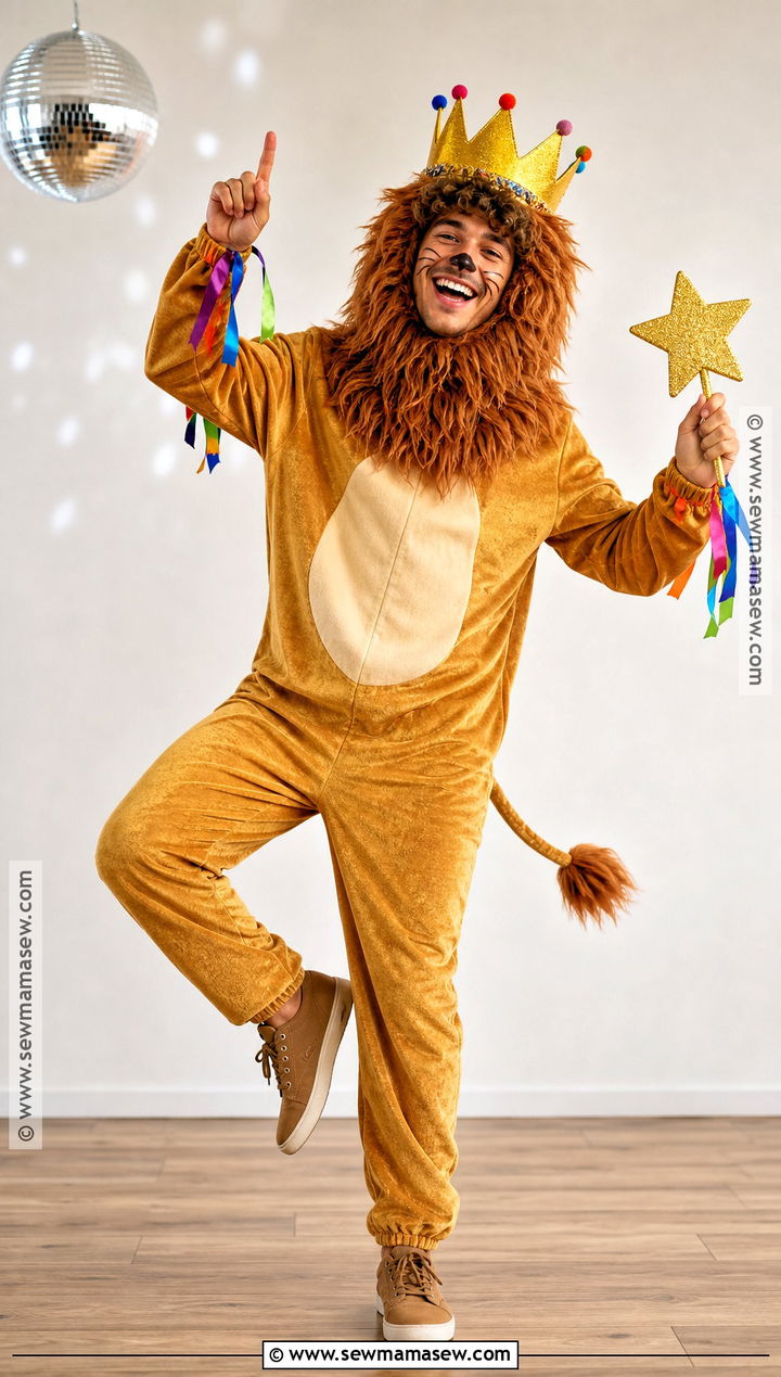 Dancing Lion Party Animal Costume - 45 party animal costume ideas