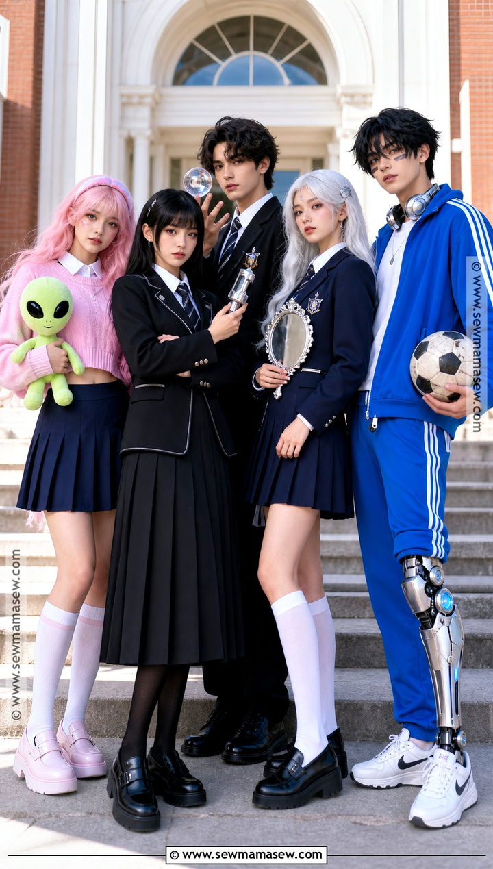 Dandadan School Group Cosplay - 35 dandadan cosplay ideas