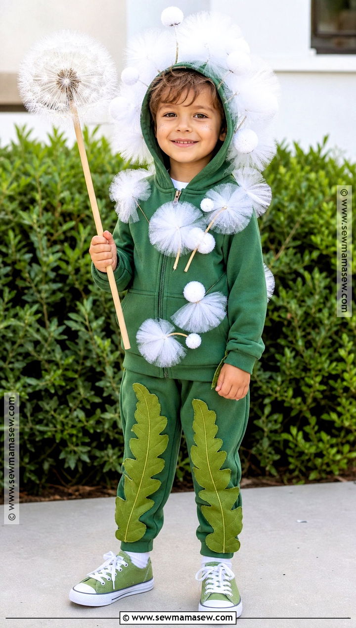 Dandelion Flower Costume For Kids - 30 flower costume ideas for kids