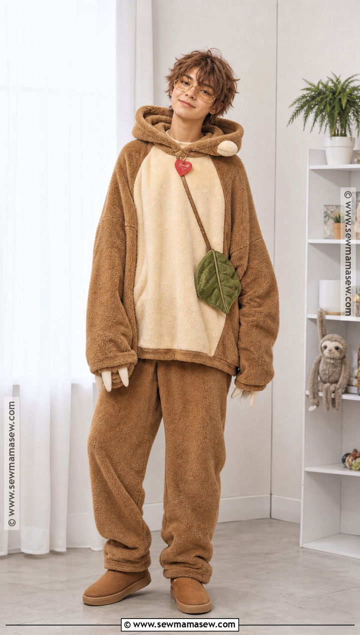 Dangler Sloth Beanie Boo Costume - 30 beanie boo costume ideas