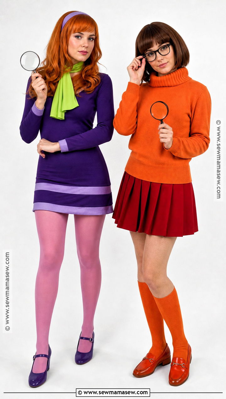 Daphne And Velma BFF Costume - 30 halloween costumes for bffs