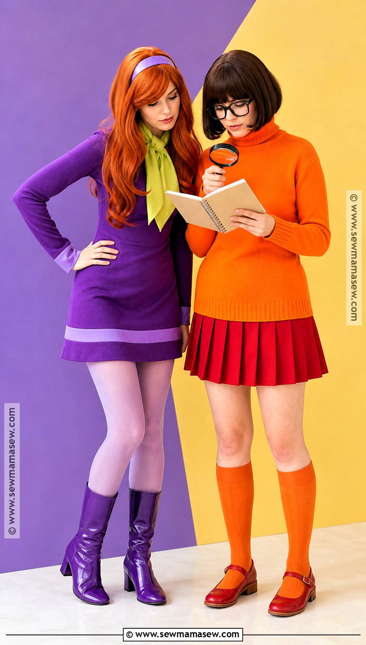 Daphne And Velma Cosplay Duo - 30 cosplay duo ideas