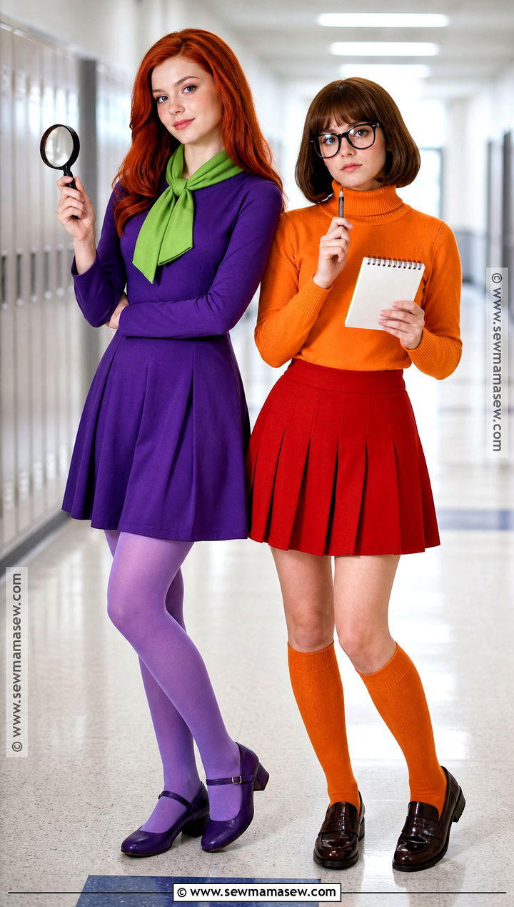 Daphne And Velma Costume - 30 halloween costumes for 2 for girls