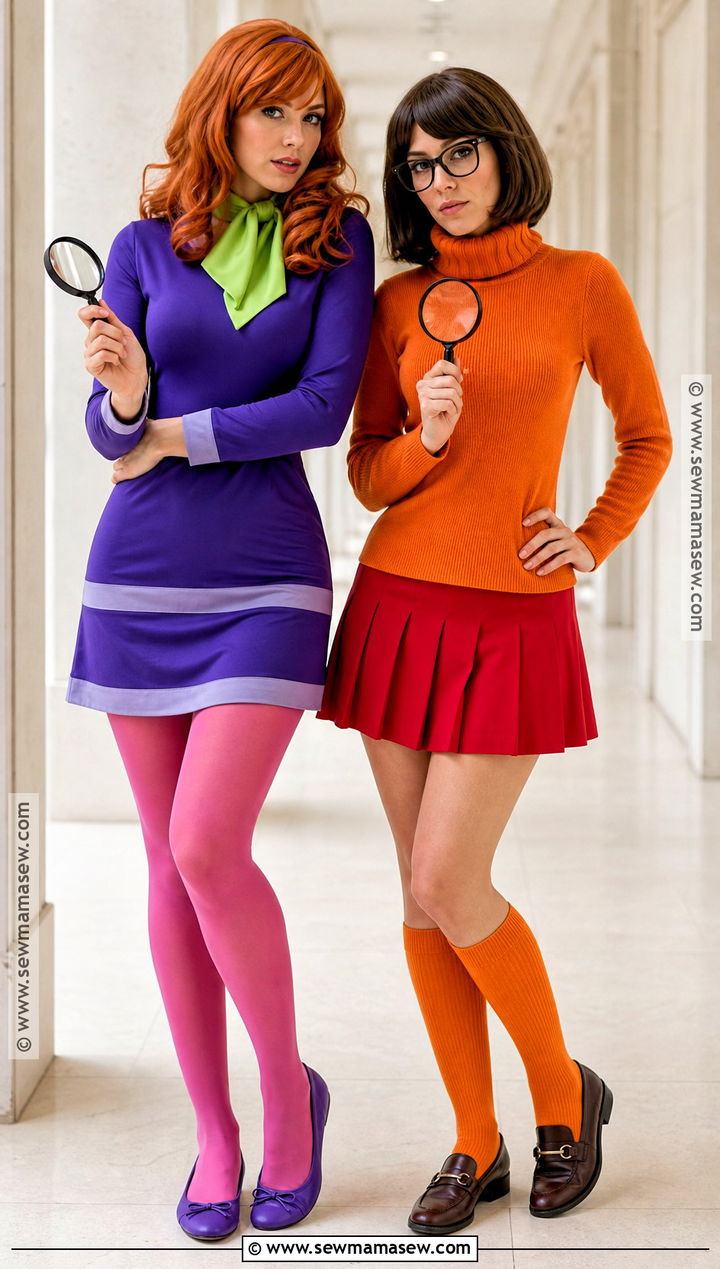Daphne And Velma Duo Costume - 45 halloween costumes women duo