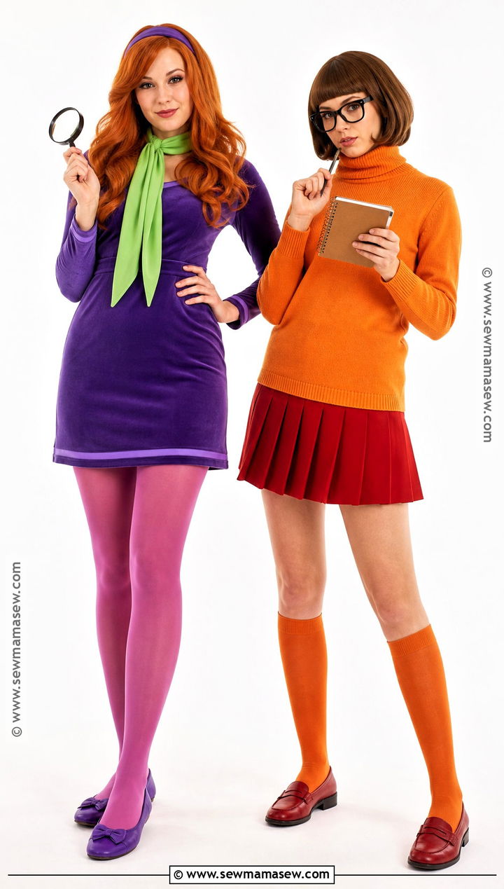Daphne And Velma Duo Costume - 30 halloween costumes duo for women