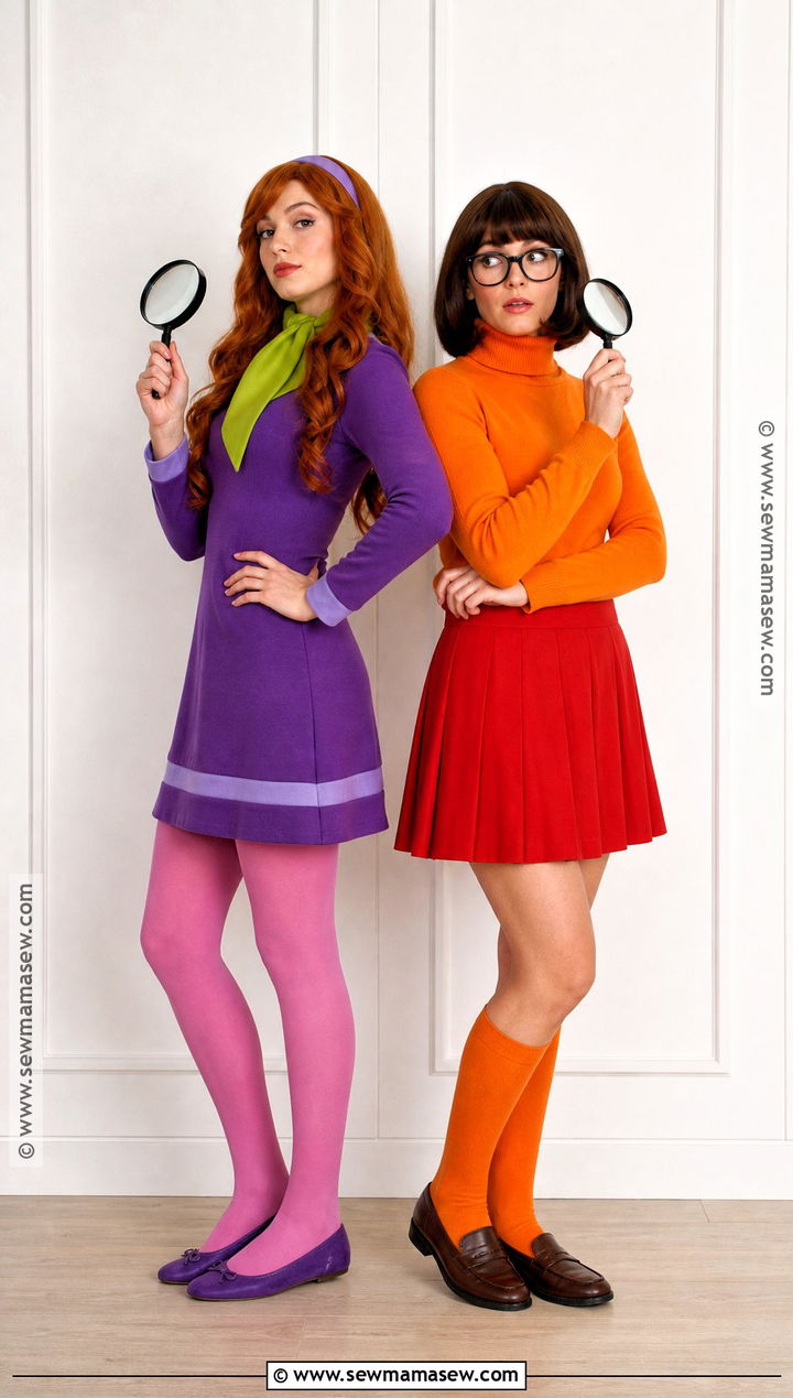Daphne And Velma Duo Costume - 35 halloween costume ideas duo