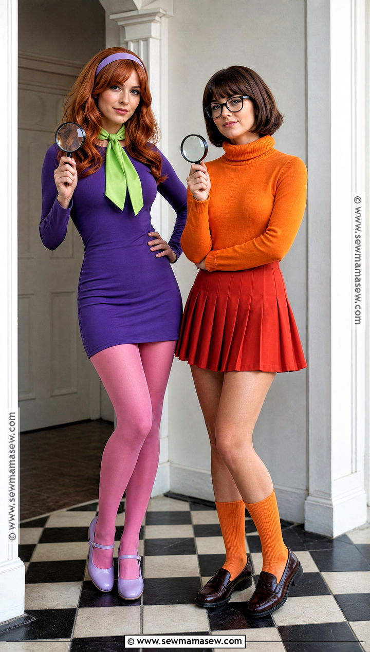 Daphne And Velma Duo Costume - 40 halloween costume duo ideas