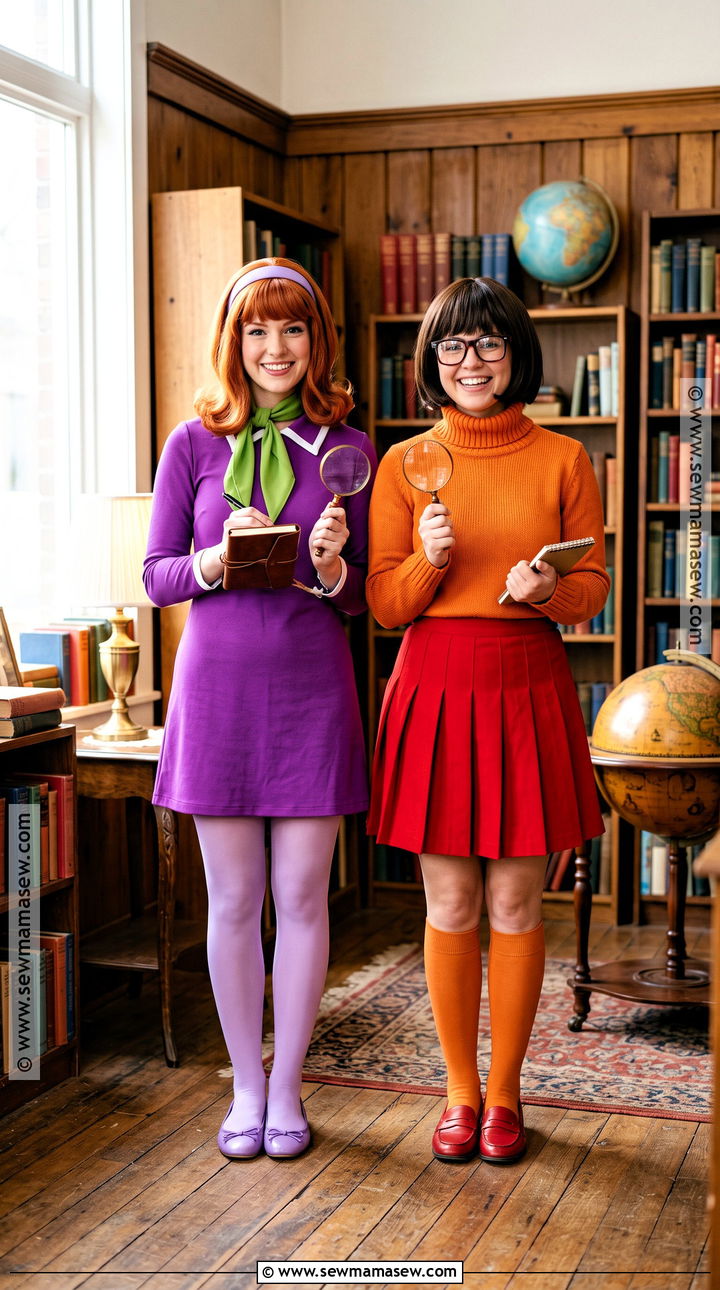 Daphne And Velma Friend Duo Costume - 30 friend duo halloween costumes
