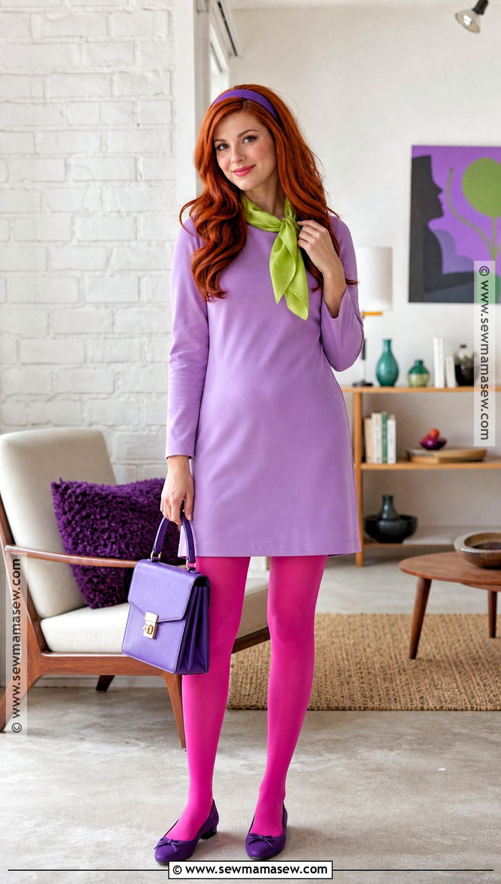 Daphne Blake Cosplay With Purple Dress - 30 simple cosplay ideas for women
