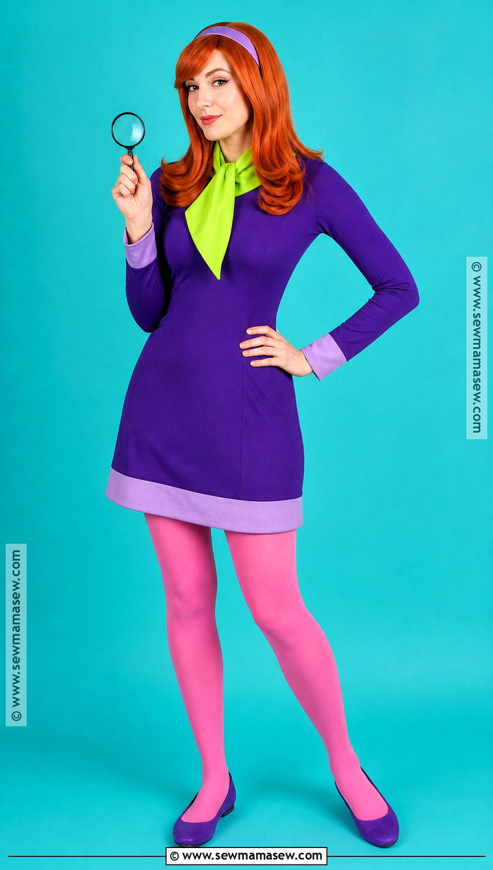 Daphne Blake Costume With Ginger Headband - 30 ginger halloween costumes red hair