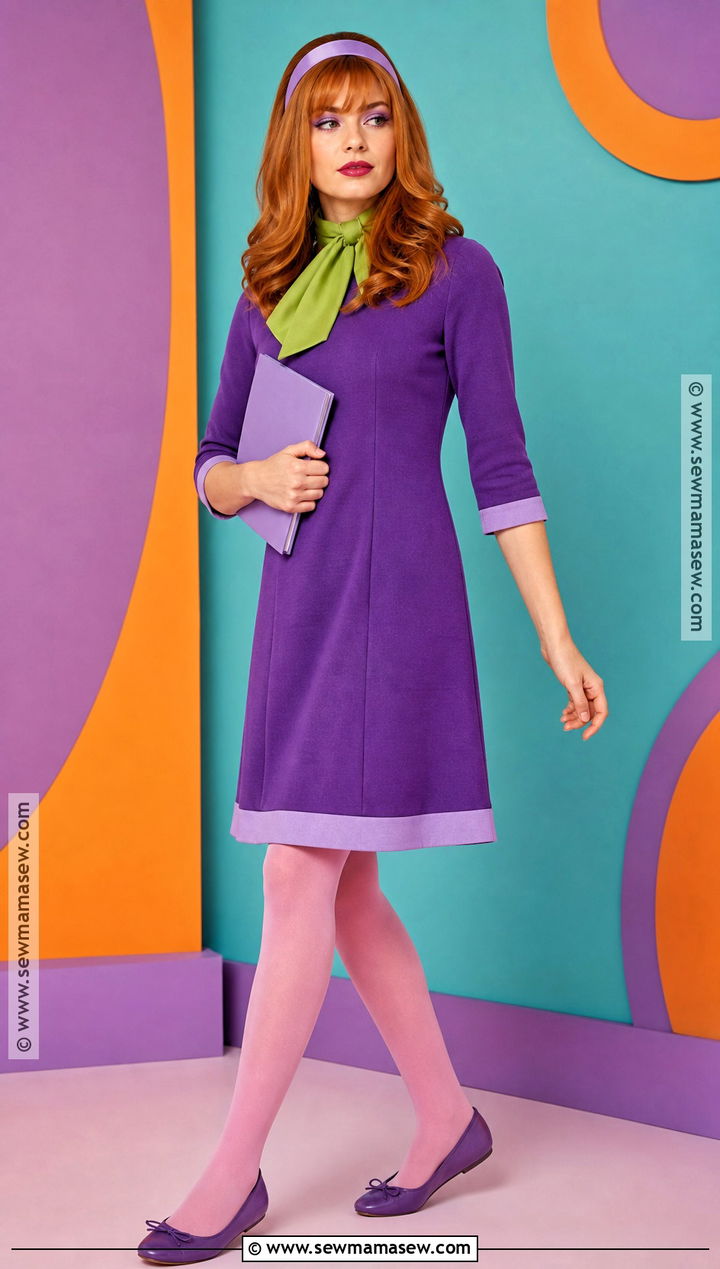 Daphne Costume With Purple Dress - 40 halloween costume ideas for girls