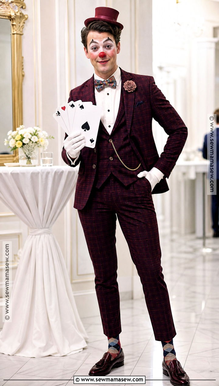 Dapper Gentleman Clown Costume - 30 Clown Costume Ideas for Men