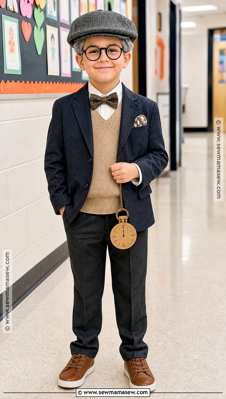 Dapper Grandpa 100th Day Costume - 40 100th day of school dress up ideas