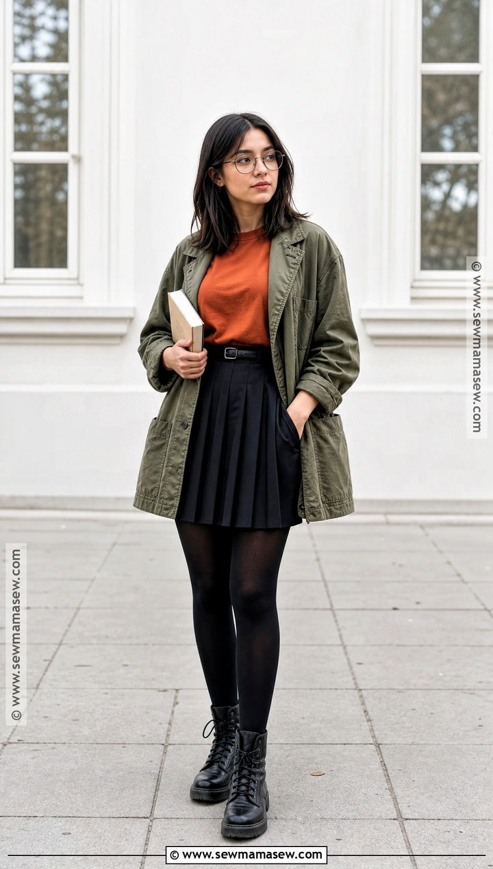 Daria Costume With Green Jacket - 35 dark hair halloween costume ideas