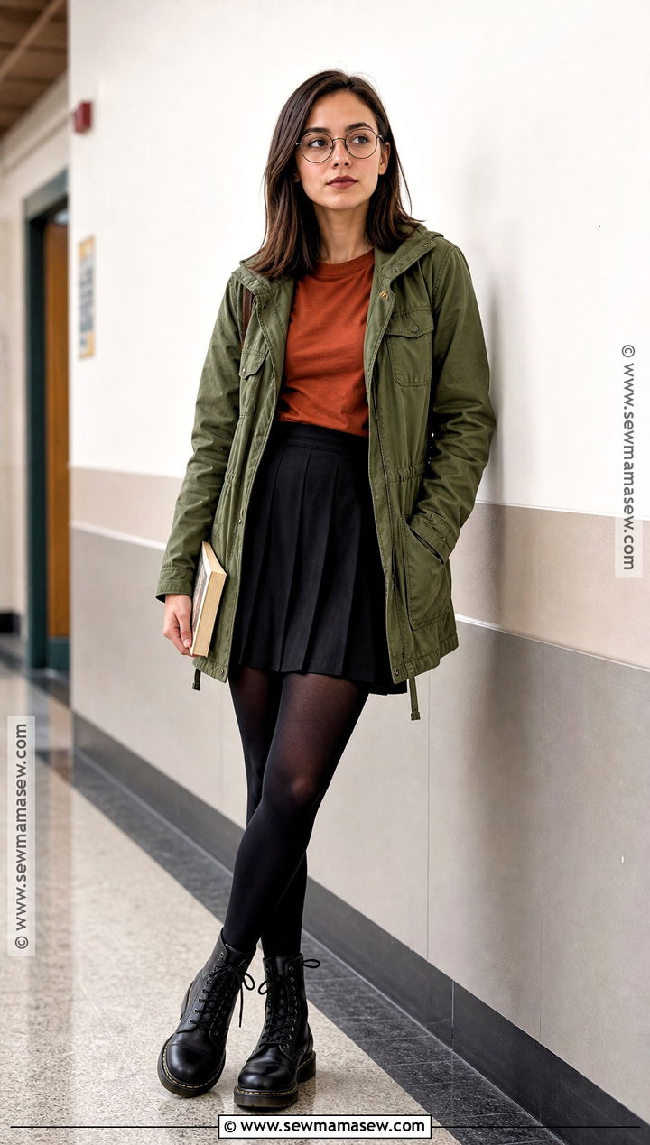 Daria Costume With Green Jacket - 35 Cartoon Costume Ideas for Women