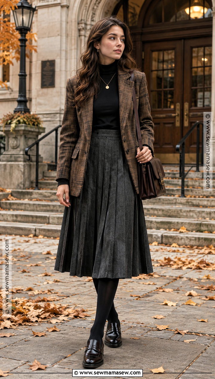 Dark Academia Fall Outfit - 15 Aesthetic Outfits For Fall