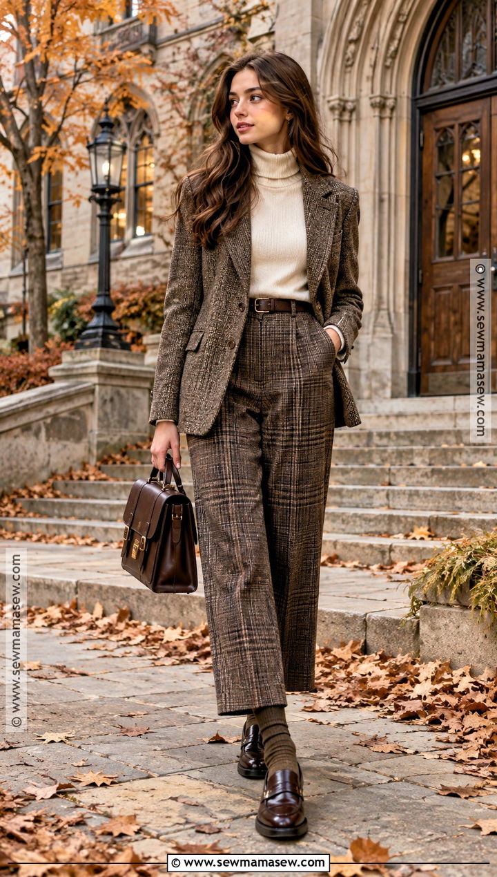 Dark Academia Fall Outfit - 15 Aesthetic Clothes Fall