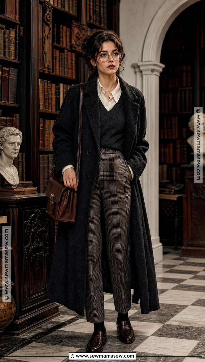 Dark Academia Halloween Outfit - 50 halloween outfit ideas