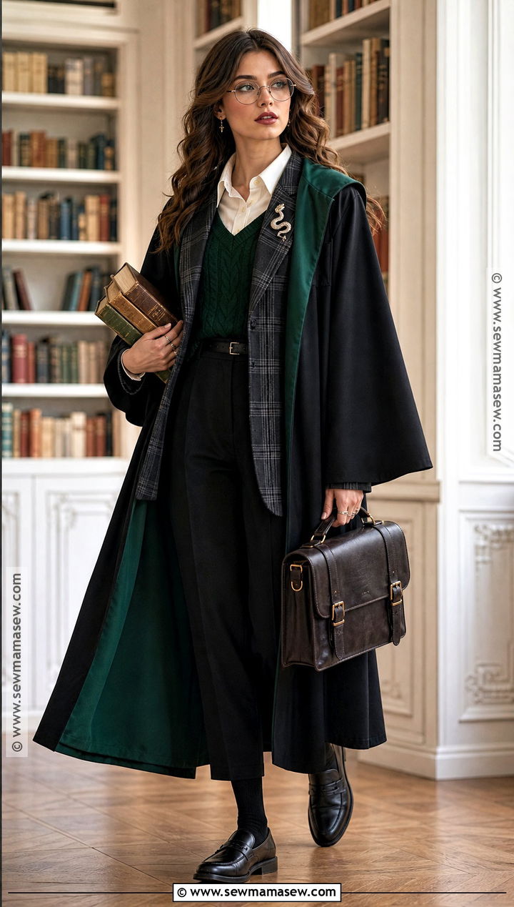 Dark Academia Slytherin Costume - 30 slytherin costume ideas