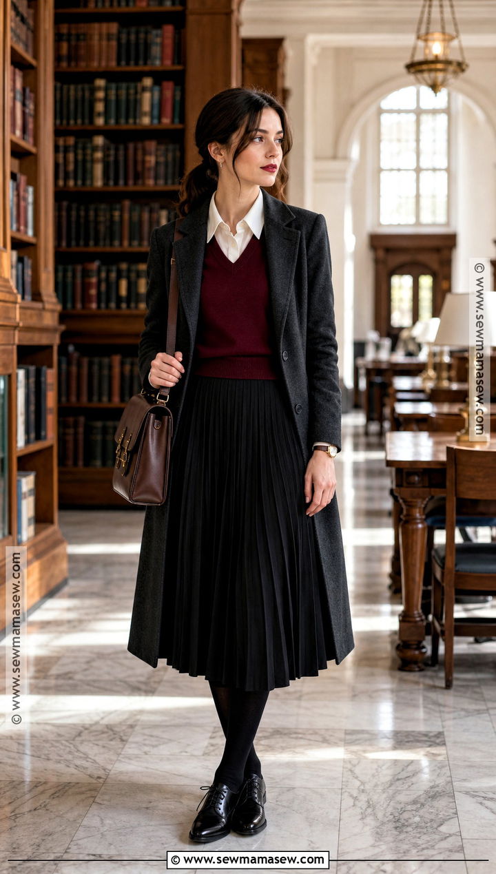 Dark Academia Vampire Aesthetic Outfit - 30 vampire aesthetic outfit ideas for women