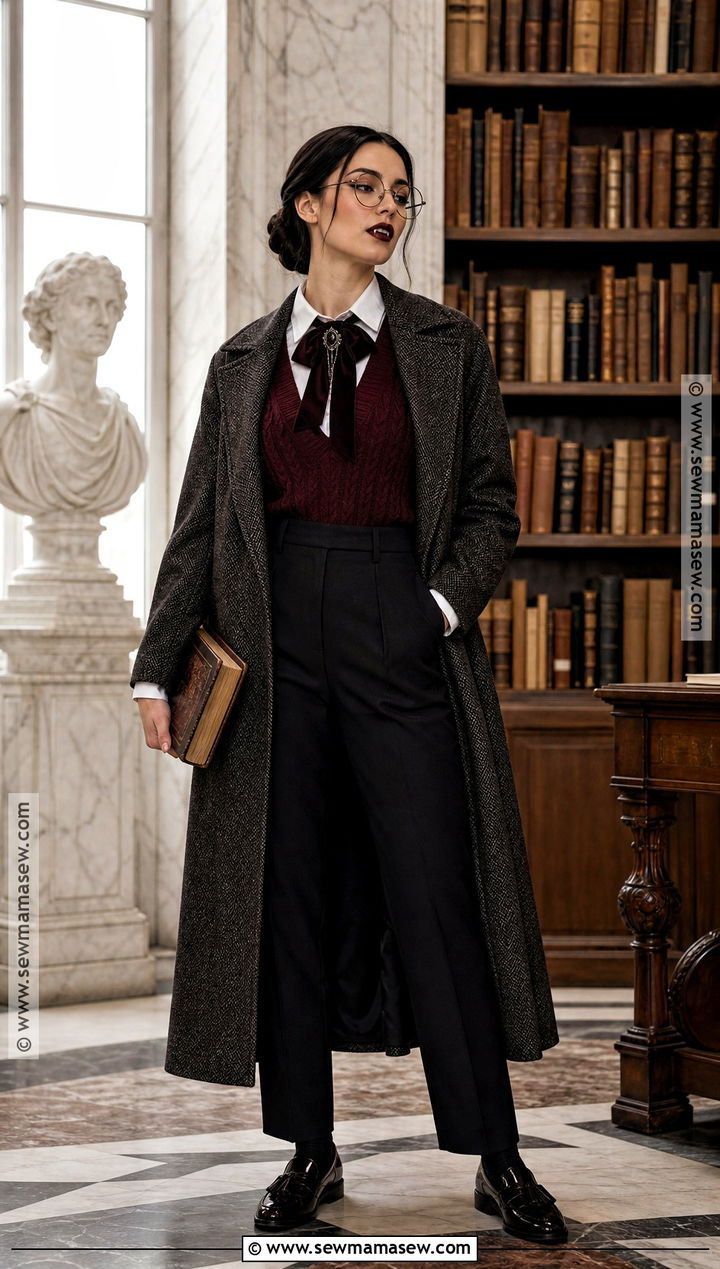 Dark Academia Vampire Costume - 40 Vampire Halloween Costume Ideas for Women