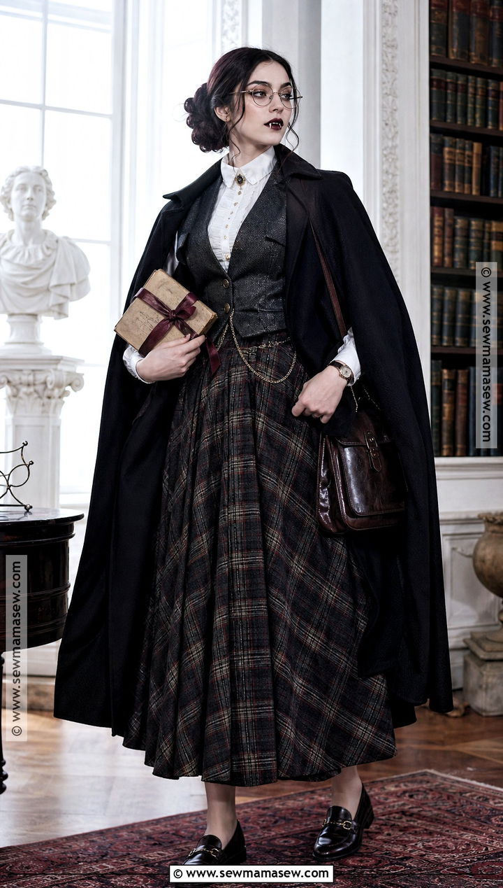 Dark Academia Vampire Costume - 30 Halloween Vampire Costumes for Women