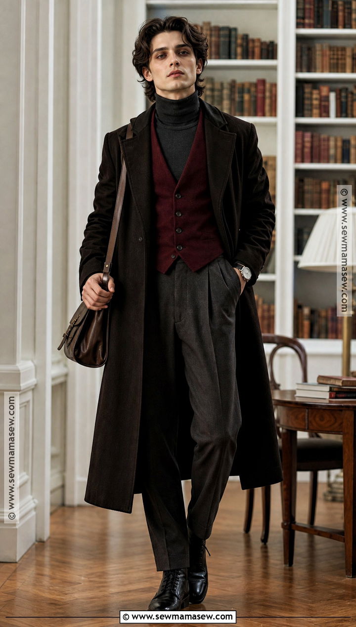 Dark Academia Vampire Outfit - 30 modern vampire outfit ideas for men