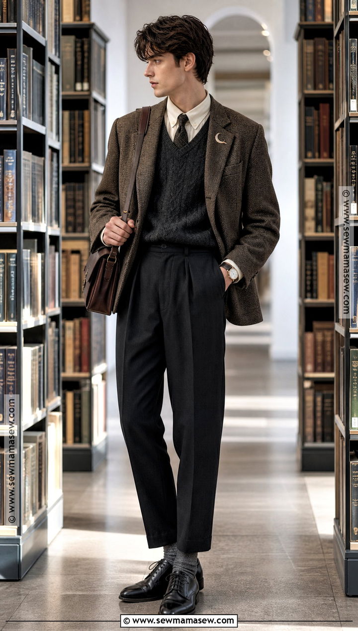 Dark Academia Werewolf Aesthetic Outfit - 30 Werewolf Aesthetic Outfit Ideas