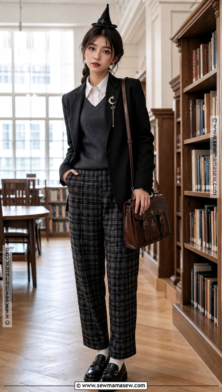 Dark Academia Witch Costume - 30 high school halloween costumes