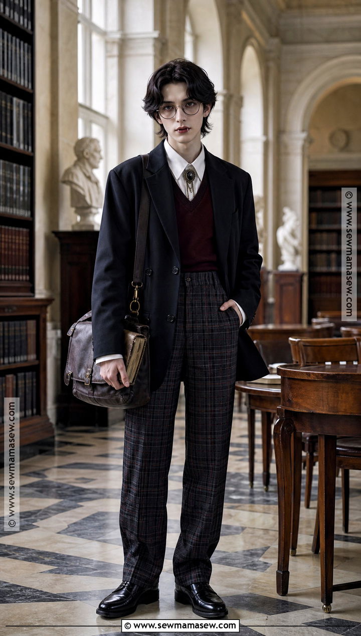 Dark Academy Vampire Costume - 30 vampire costume outfit ideas