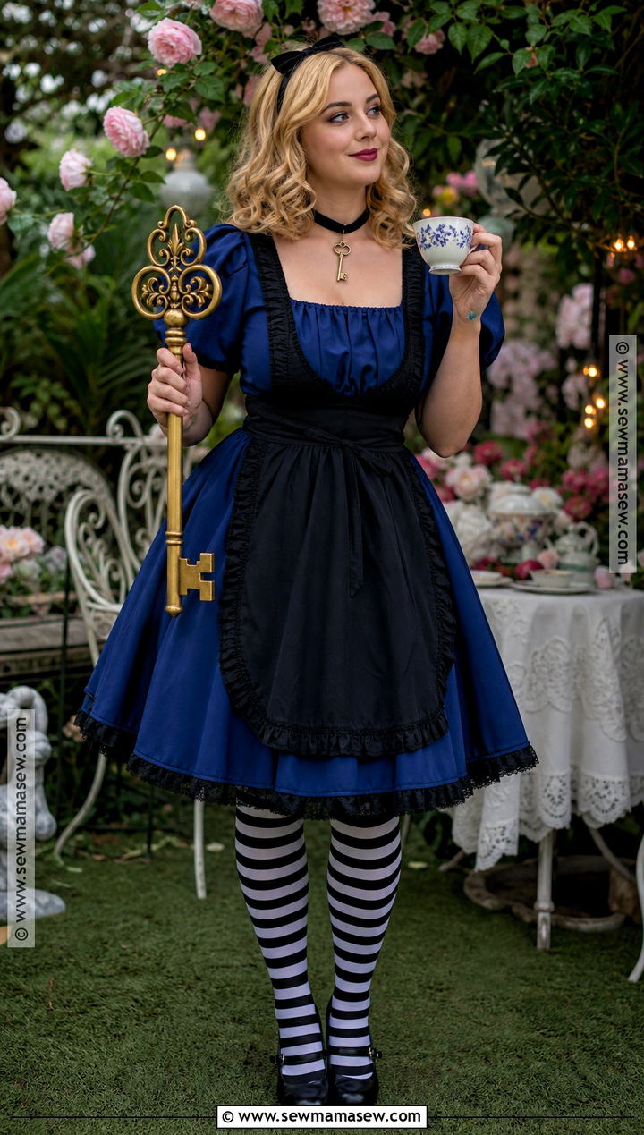 Dark Alice Gothic Costume - 35 Gothic Halloween Costumes