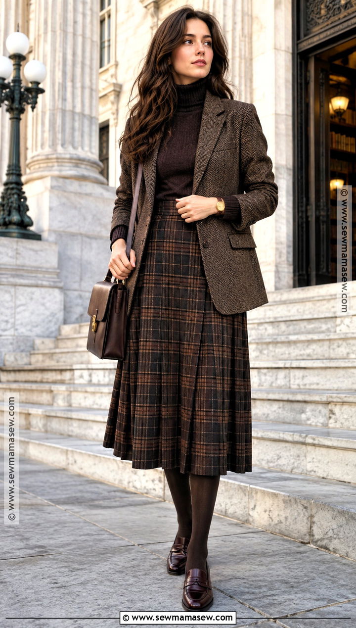 Dark Autumn Dark Academia Outfit - 25 dark autumn outfits