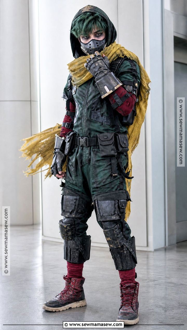 Dark Deku Vigilante Cosplay - 30 Izuku Midoriya Cosplay Ideas