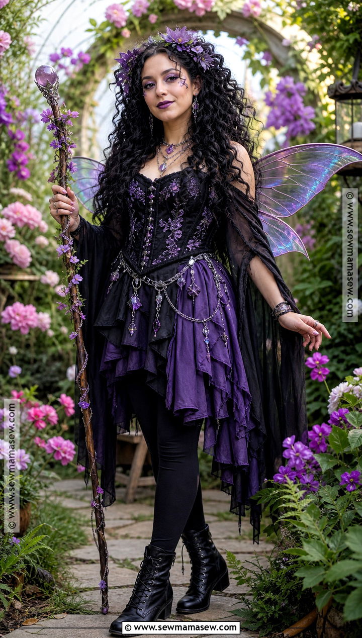 Dark Fairy Costume For Black Hair - 30 black hair costume ideas