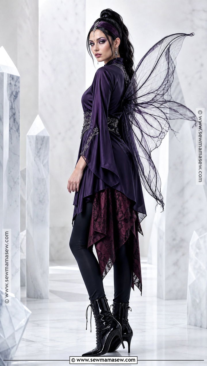 Dark Fairy Vidia Costume With Black Accents - 30 vidia tinkerbell costume ideas