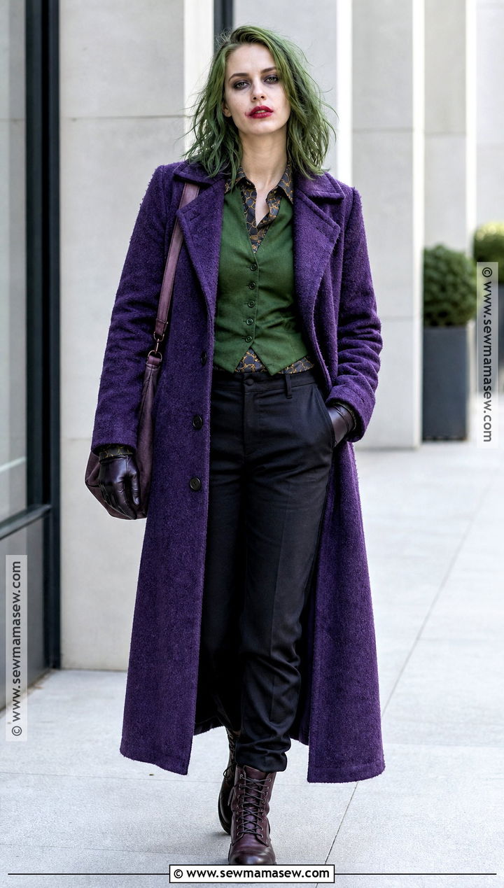 Dark Knight Joker Costume - 30 Halloween Costumes Joker for Women