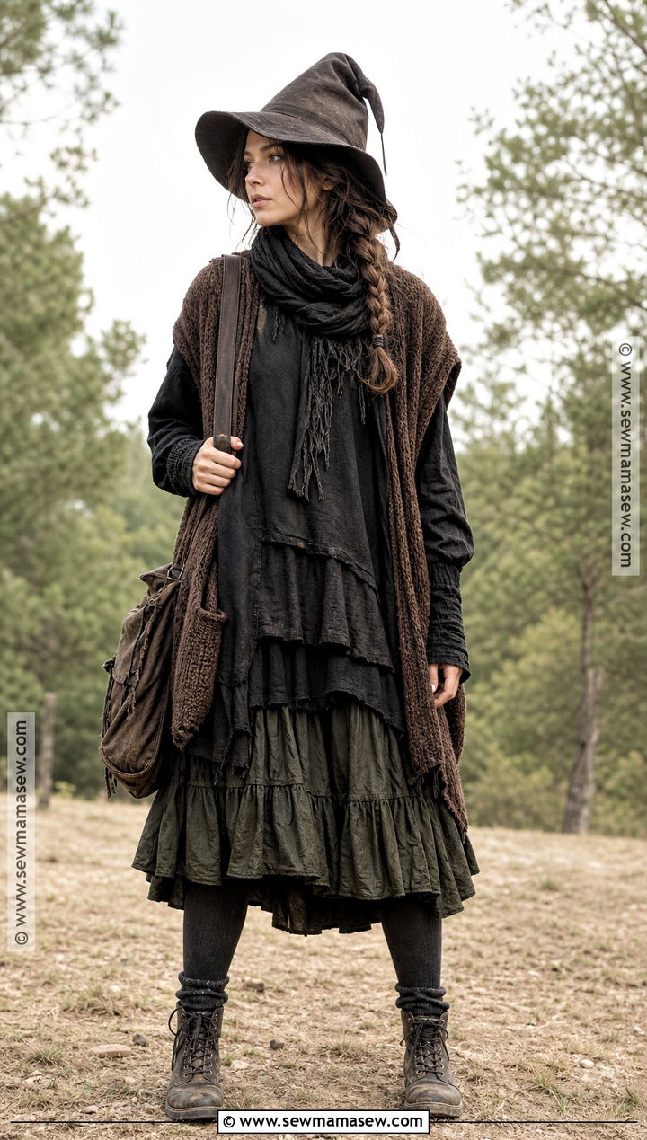 Dark Mori Forest Witch Outfit - 35 forest witch outfit ideas