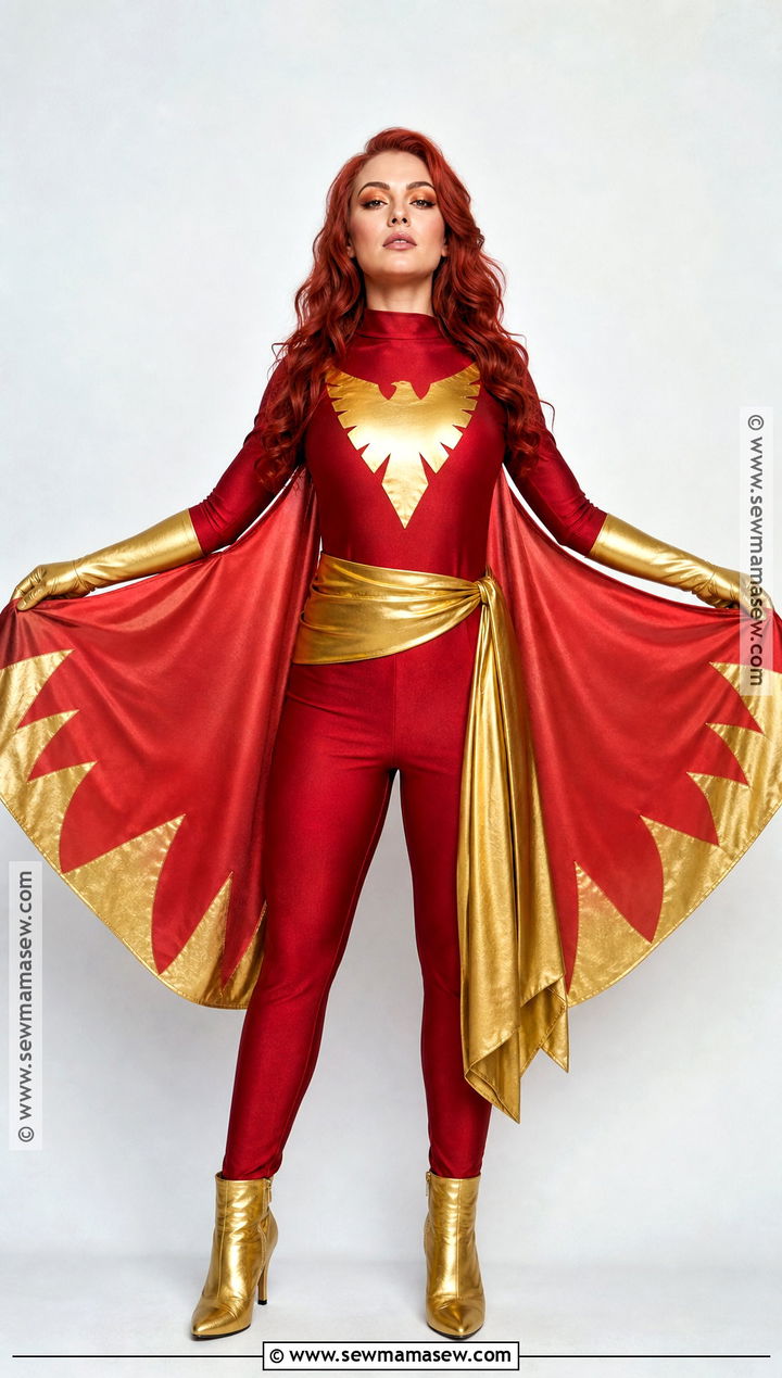Dark Phoenix Costume - 45 red hair halloween costumes