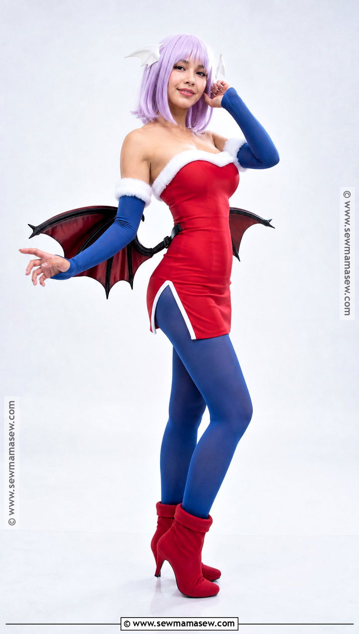 Darkstalkers Lilith Costume With Lavender Wig - 30 Lilith Costume Ideas