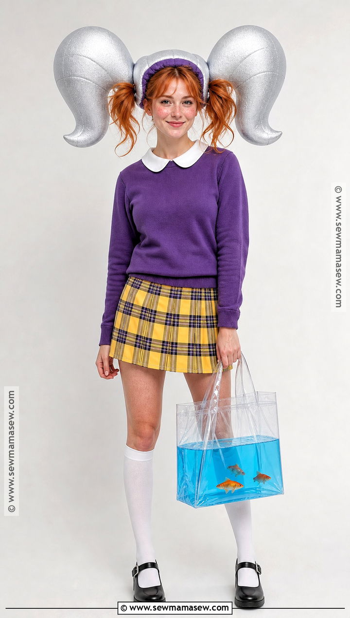 Darla Costume With Oversized Headgear - 30 darla finding nemo costume ideas