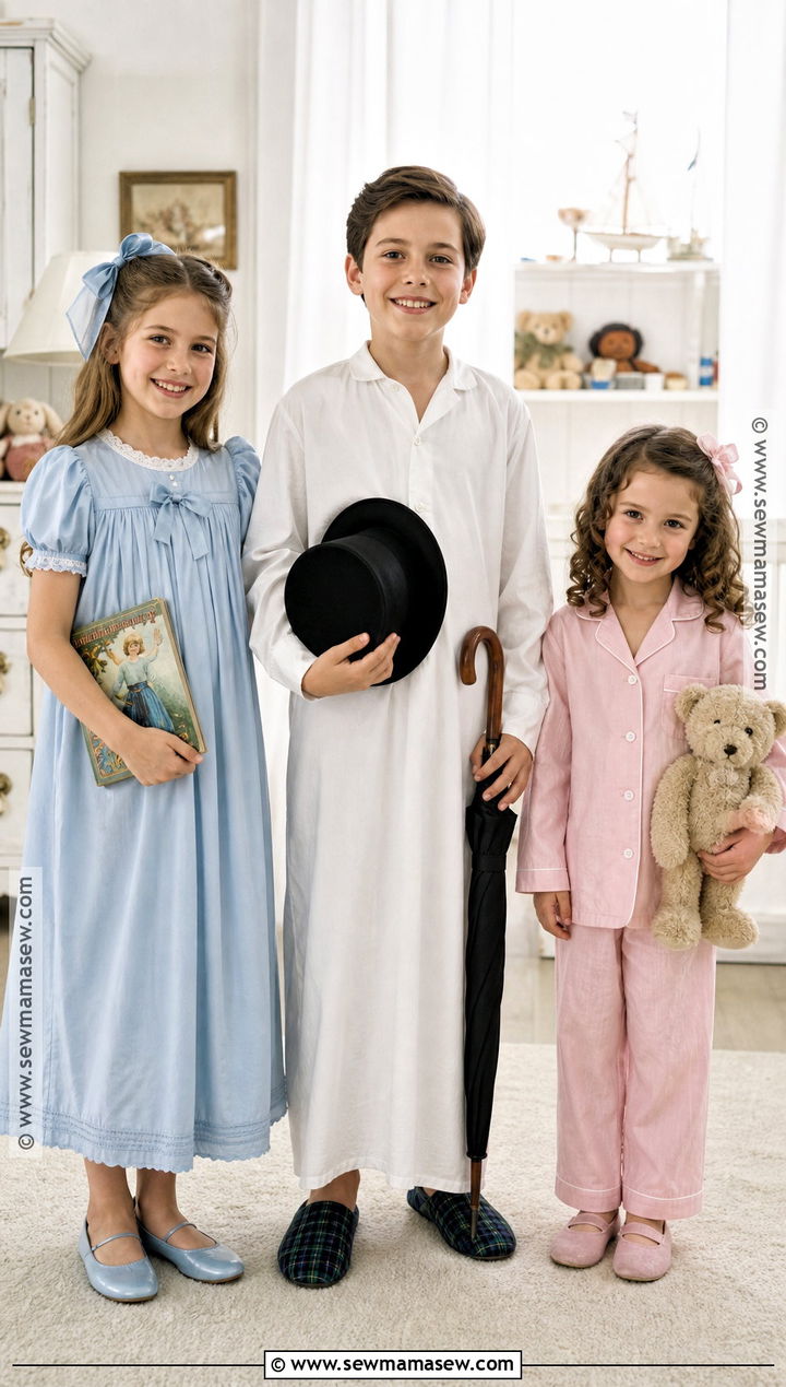 Darling Siblings Group Costume - 40 peter pan costume ideas