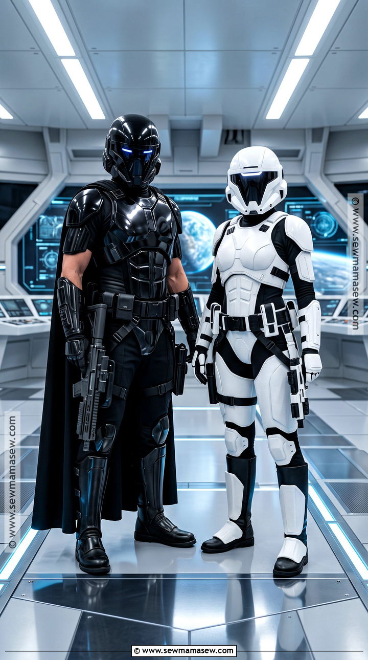 Darth Vader And Stormtrooper Couple Costume - 35 star wars couple costume ideas