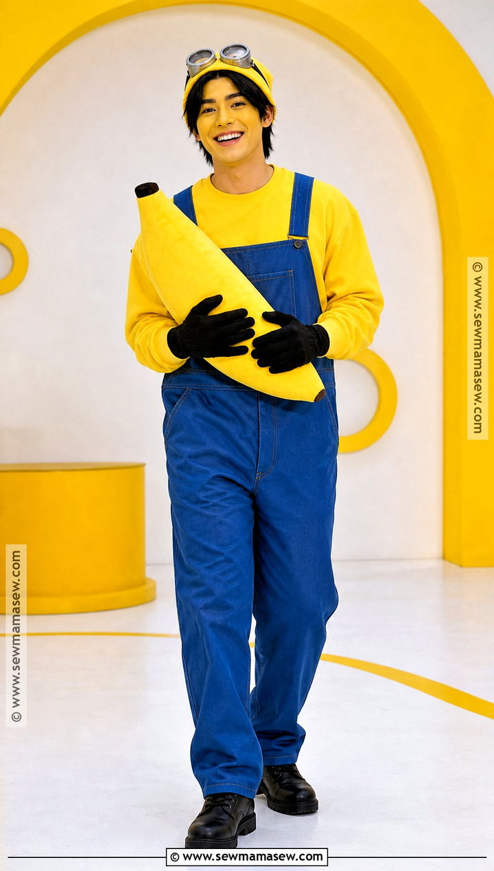 Dave Minion Costume With Two Eye Goggles - 30 dispical me characters costumes