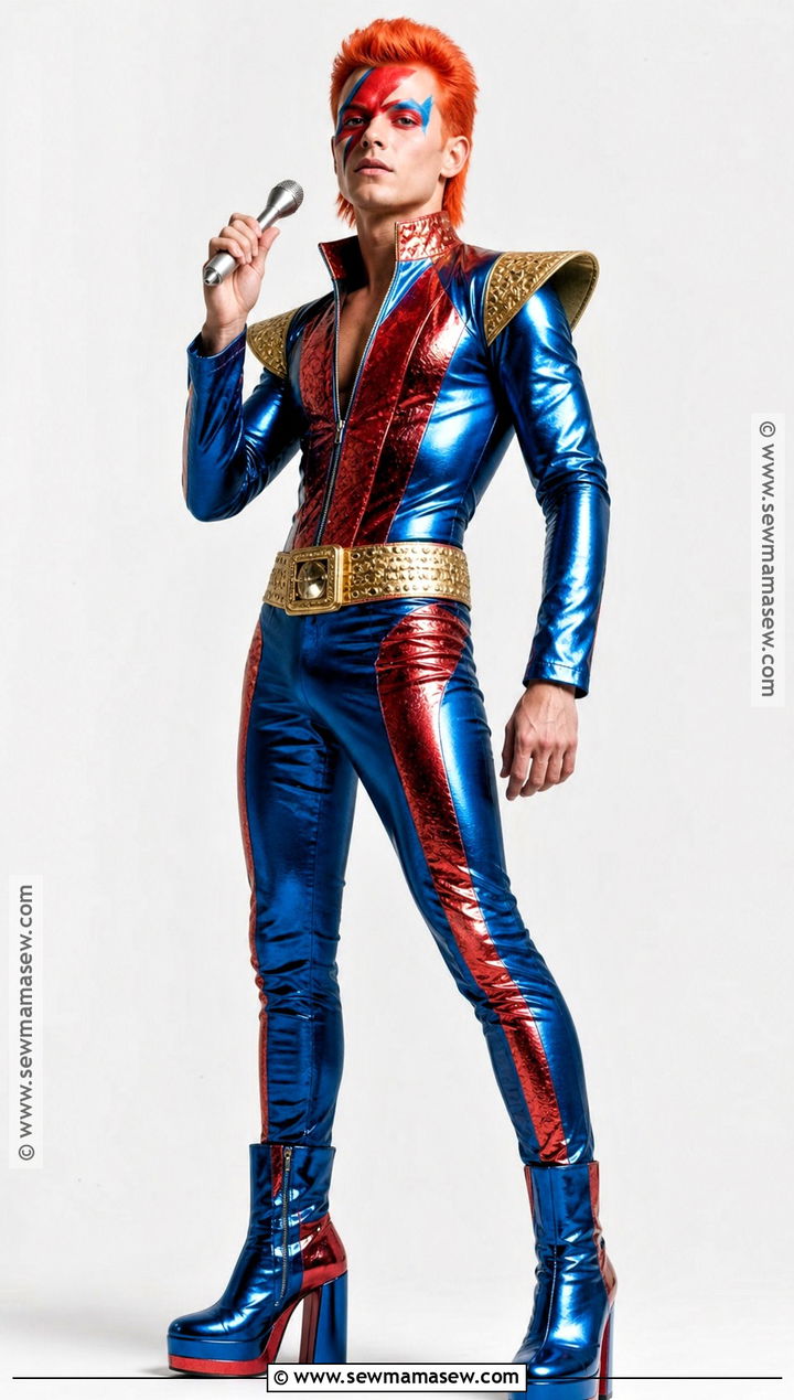 David Bowie Ziggy Stardust Costume - 35 singer costume ideas