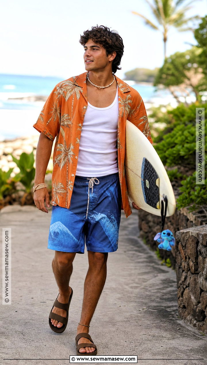 David Surfer Costume - 40 lilo and stitch costume ideas