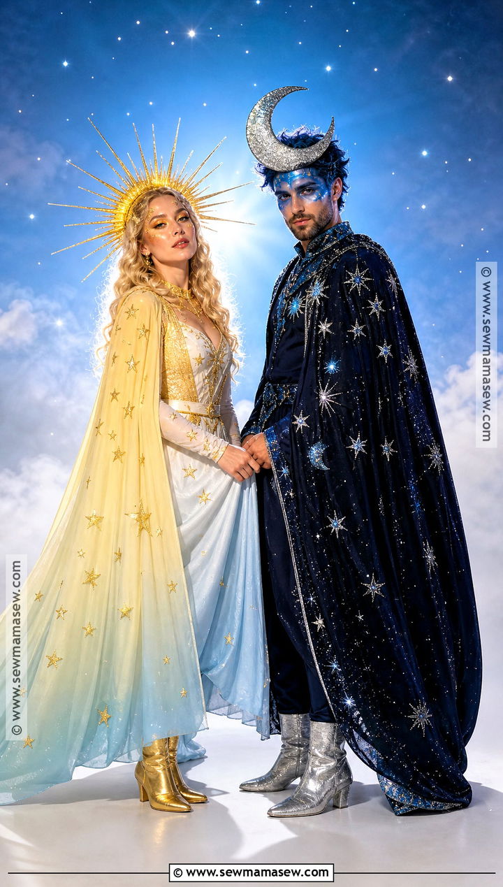 Day And Night Couple Costume - 30 unique couple costumes