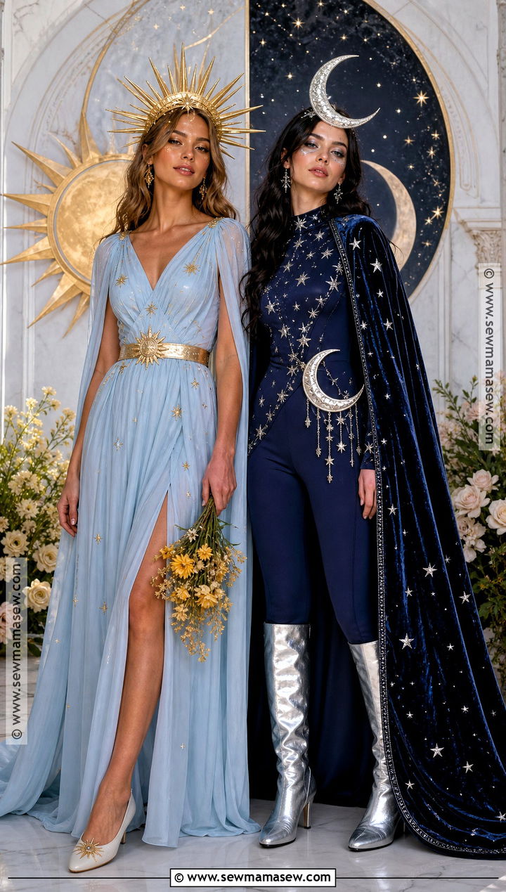 Day And Night Duo Costume - 40 halloween costume duo ideas