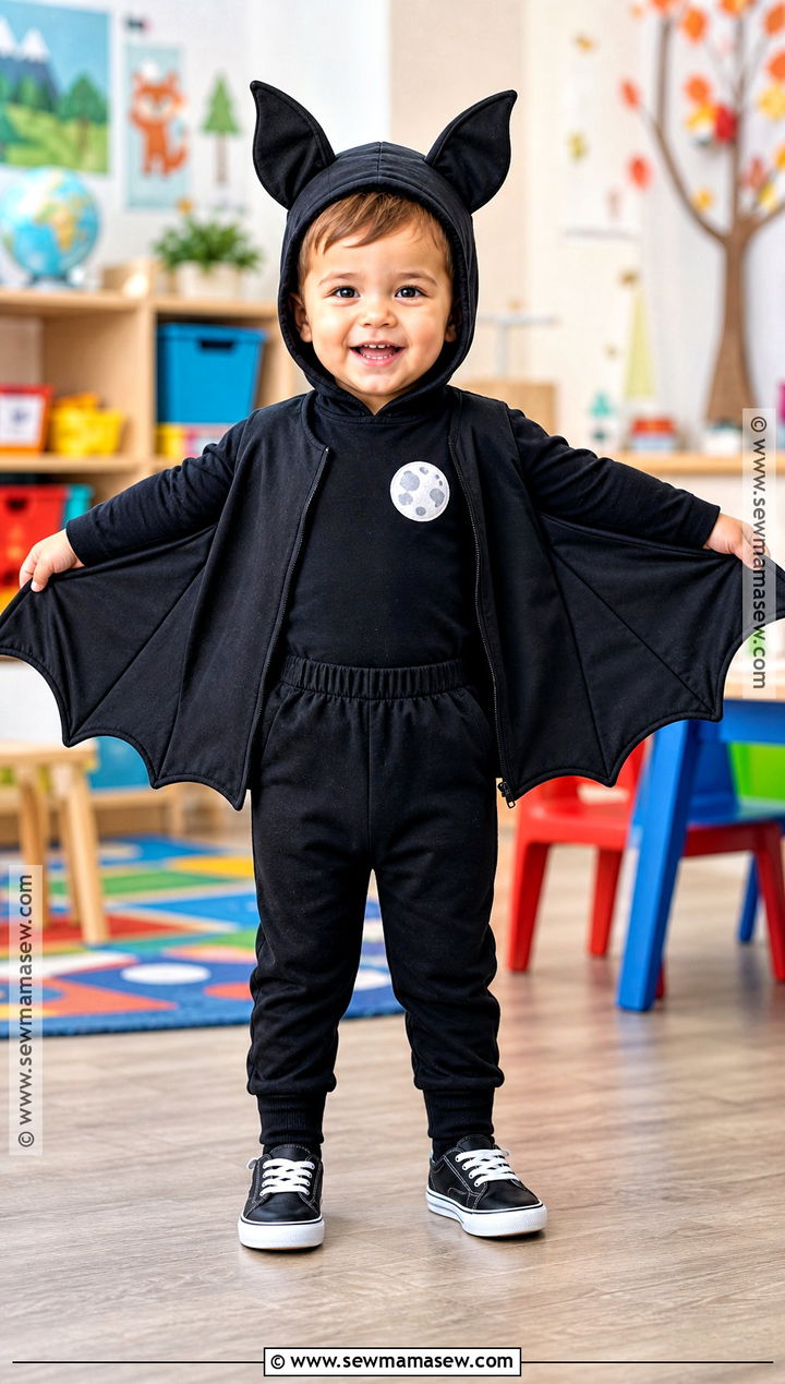 Daycare Friendly Toddler Bat Costume - 30 toddler bat costume ideas